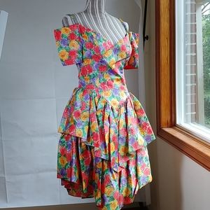 Floral Off Shoulder Dress ☆2 for $25